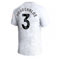 Camisa de Futebol Aston Villa Diego Carlos #3 Equipamento Secundário 2023-24 Manga Curta